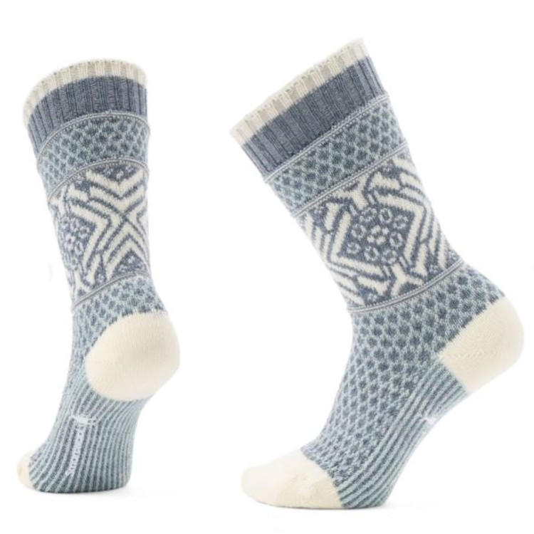 Smartwool Everyday Popcorn Snowflake Pattern Crew – Women’s Socks